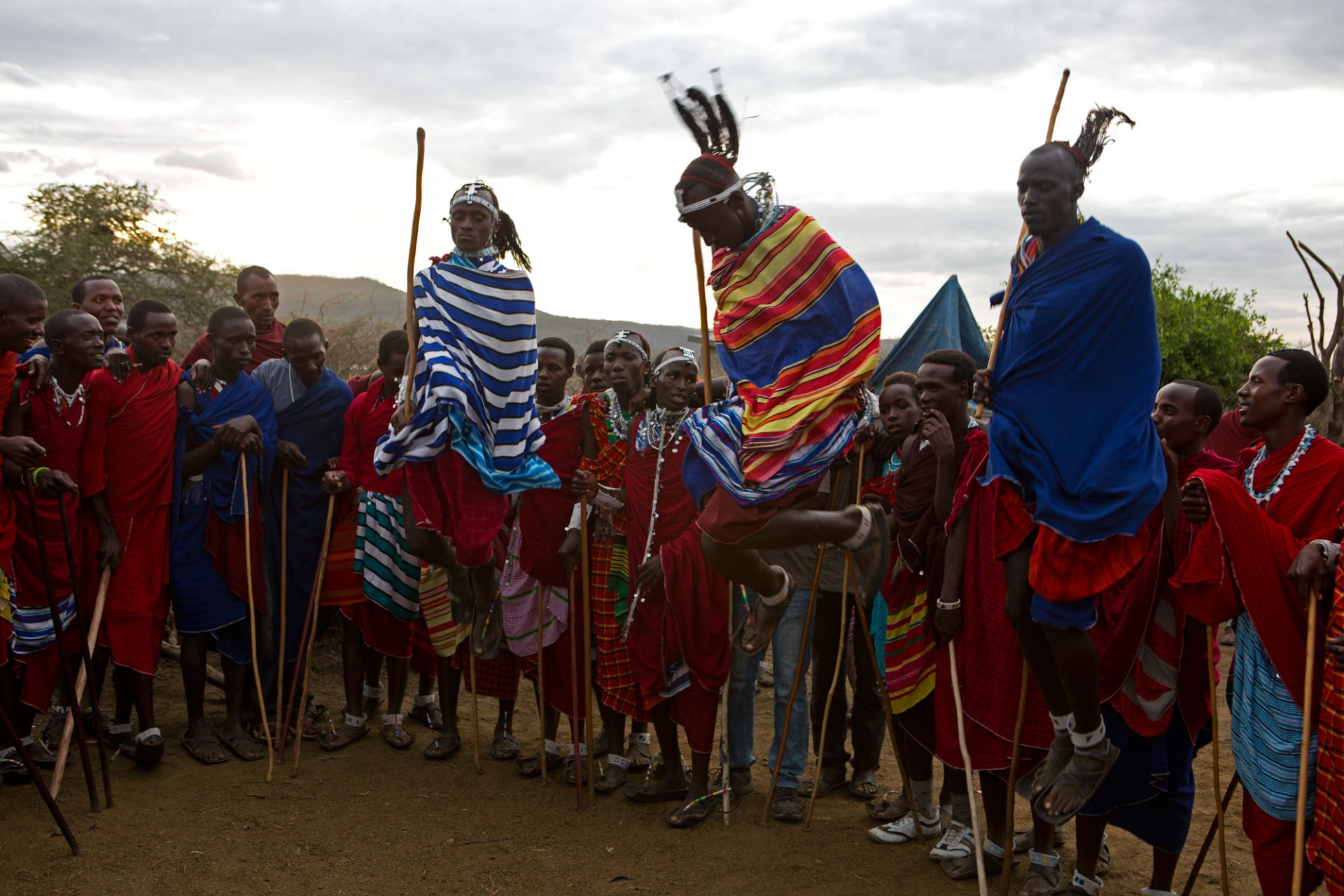 From the everyday life of the Maasai in Tanzania